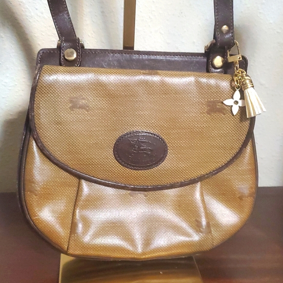 🤎Authentic Vintage BURBERRY Crossbody Bag - Very rare - - Picture 1 of 10